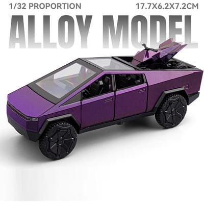 1:32 Schaal Pick-up Truck Model Speelgoedauto Legering Carrosserie Sterk Duurzaam Off-Road Voertuig Pull-Back Deuren Openende Modellen Verzamelaarsobject