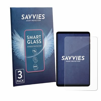 3 Stuks Savvies Screenprotector - geschikt voor BNCF BPad T1 - beschermfolie glas transparant
