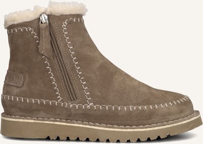 AYANA 2431 Boots Dames - Taupe - Maat 35