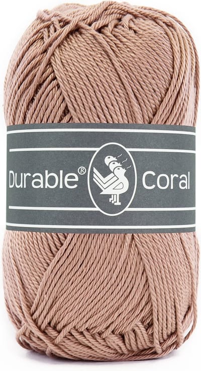 Durable Coral - 2223 liver - Gemerceriseerd Katoen Garen