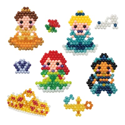 Aquabeads Disney Princess verkleedset -complete set 800 parels in 32 kleuren