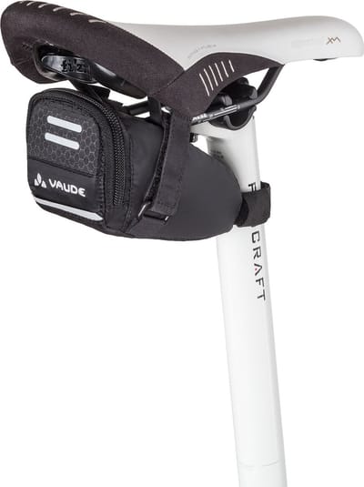 VAUDE Race Light M Fietstas - 0,4 L - black - klittenbandbevestiging