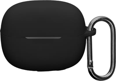 kwmobile cover voor oordopjes case - geschikt voor Xiaomi Redmi Buds 6 Pro - Trendy beschermhoes draadloze oordopjes in zwart