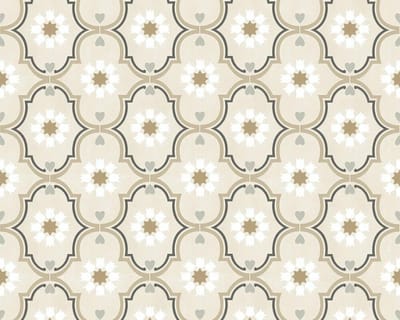 RETRO BEHANG - Beige Bruin Grijs - AS Creation COZZ