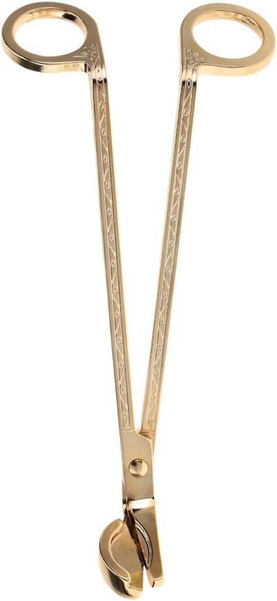 Kaars Blusser - Veilig Doen - Kaarsen Gebruik - Roestvrij Staal - 17.5cm Lengte - Goud