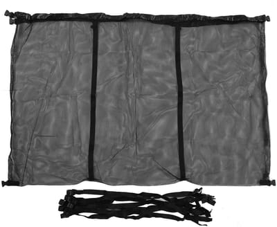 Allecto - Hanging Storage Net - Duurzame Opberger - Ideaal voor Zwemspullen - Zwart - Geschikt voor Tuin en Sportschool - Ruimtebesparend - Perfect...