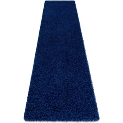 Kleden Rugsx Tapijt, Vloerbekleding SOFFI shaggy 5cm blauw - 70x250 cm