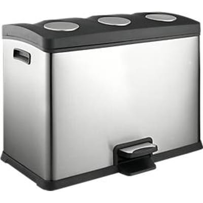 Afvalsorteersysteem, 3-voudig, 36 liter