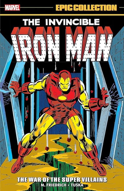 Iron Man Epic Collection The War of The Super Villains door Bill Mantlo Paperback Boek 9781302948801