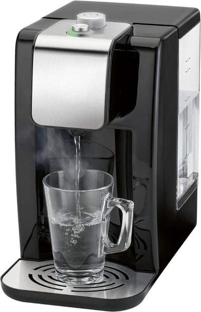 KAD® Heetwaterdispenser - Heetwaterdispensers - Heetwatertap - Zwart - 27cm x 16cm x 31cm