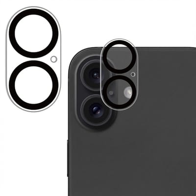 imoshion Camera Protector Glas 2 Pack voor de Apple iPhone 16 / 16 Plus / 17 - Transparant