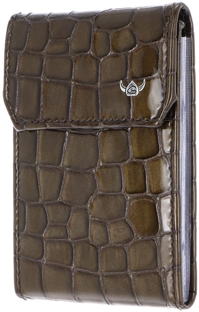 Golden Head Leren kaarthoes Cayenne RFID Protect Kartenetui 4425 Toffee bruine