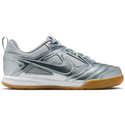 Nike Gato LV8 - Zilver - Zaalvoetbalschoenen - Kinderen