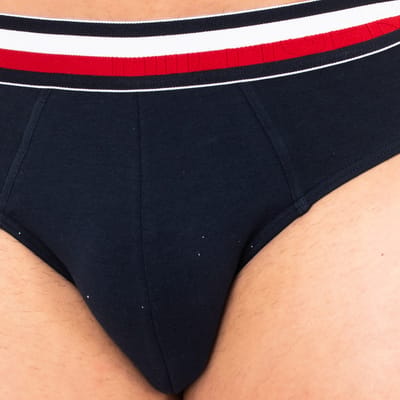 Herenslip van ademende stof met anatomisch voorpand UM0UM00757