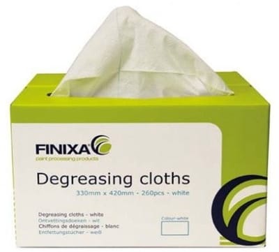 FINIXA Ontvettingsdoeken Wit in dispenserdoos - 260 stuks