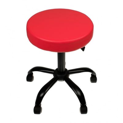 Professional - Tabouret - Dead Pool | Tattoo stoel | Rood
