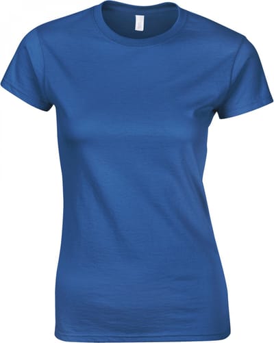 Gildan Softstyle® Fitted Ladies' T-shirt GI6400L - Royal Blue - XXL