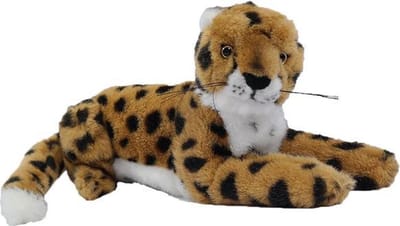 PIA Soft Toys - Pluche Knuffeldier Cheetah liggend - 30 cm