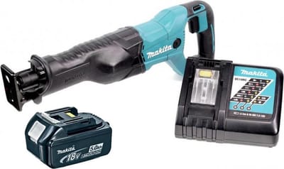 Makita DJR186RT DJR186RT Accu-reciprozaag Incl. accu, Incl. lader, Incl. koffer 18 V 5 Ah