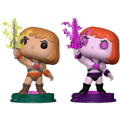 Beeldje Funko Masters of the Universe POP! Animation Vinyl He-Man w/Chase (x6)
