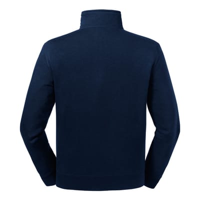 Russell Heren Authentieke Kwartier Ritssweatshirt (Franse marine)