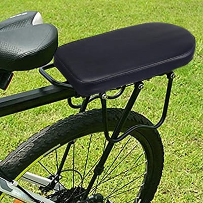 Fietsplankkussen - 11,8x5,9x1,3 inch bemand zadel, ergonomische vulling | Waterdicht oppervlak voor touring hybride fietsen Kinderwagen Bergweg Bagagedrager Rack Zitplaatsen Professionele uitrusting