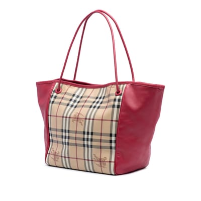 Tweedehands Kleine Haymarket Check Gecoate Canvas Canterbury Tote