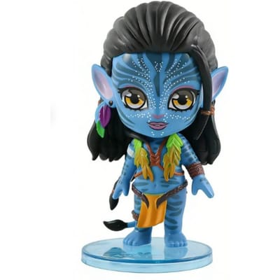 Schattige Avatar 2 Neytiri & Jake Sully PVC Figuur Model 12cm - Verzamelaar Anime Karakter Speelgoed voor Fans Kinderen Volwassenen Woondecoratie