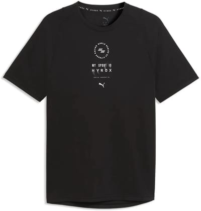 Puma X Hyrox Dryelite T-shirt Met Korte Mouwen Zwart 2XL Man