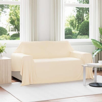 vidaXL - plaid - Crèmekleurig - 280 - x - 210 - cm - 0.79 - kg - Fleece