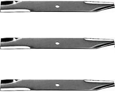 Maaier Bladen - Vervangbladen Grasmaaier - Gazon Onderhoud - Pack van 3 - 13-7/8" X 5/8" - Zilver