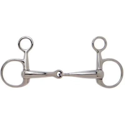 Mors baucher voor paard met dikke mondstuk Sefton