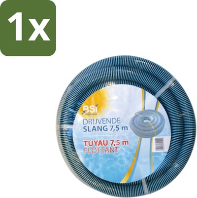 BSI – Drijvende Slang – Voor Zwembad & Spa – 7,5 m - 1 stuk