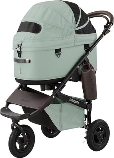 AirBuggy DOME 3 Large – Grass Green - Honden buggie - Luxe wandelwagen voor huisdieren