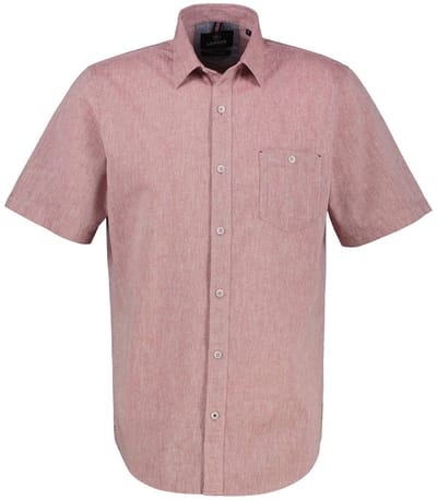 Lerros - Heren Overhemd - 25420081 - 331 Earth Red