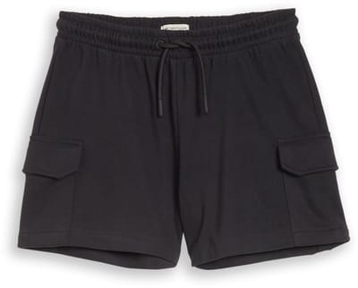 Tom Tailor - Cargo-sweatshorts - Maat 176 - coal grey