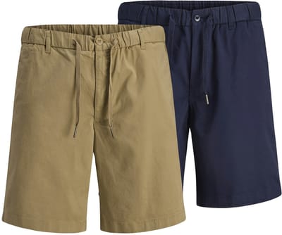 JACK&JONES - JPSTJAIDEN ROCCO HYBRID JOG SHO MP 2PK - Jongens - Bermuda shorts