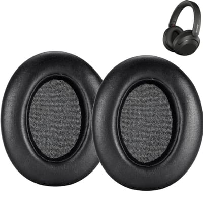 Vervangende Oorkussens voor Sony WH-XB910N – Zachte Memory Foam Ear Pads – Comfortabel & Geluidsisolerend – Eenvoudig te Monteren – Hoofdtelefoon Oorkussens – Zwart
