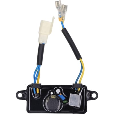 Régulateur de Tension AVR Monophasé 6 Fils Régulateur de Tension pour Moteur à Essence 1?Générateur 2.5KW