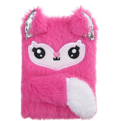 Nouveau carnet de notes en peluche lapin de dessin animé 80 feuilles pour fille, mini carnet de poche portable pour étudiant, petit journal intime rouge rose