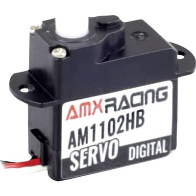 Amewi Micro-servo AMXRacing AM1102HB Analoge servo Materiaal (aandrijving): Kunststof Stekkersysteem: JR