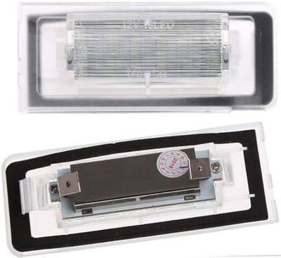 Set van 2x Kentekenverlichting LED Wit 6000K voor Audi TT 8N Modellen