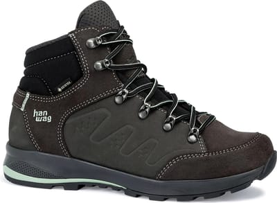 Hanwag Torsby Wandelschoenen - Maat 42 - Vrouwen - donkergrijs - zwart - lichtgroen