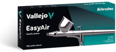 Vallejo Hobbypenseel - 90003 EasyAir - Hoogwaardige Precisie-Airbrush - Gravity System Airbrush