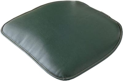 Stoelkussens Set - Zitkussens Leer - Eetkamer Comfort - Antislip Onderkant - Set van 6 - Donkergroen