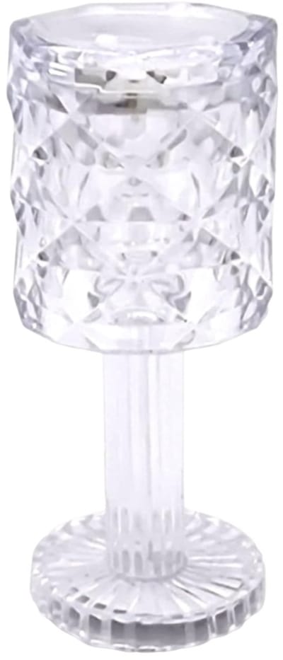 Stern Fabrik tafellamp LED op batterij 12 cm - Set van 2 led lampjes - Tafellampjes incl batterijen
