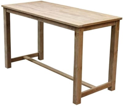 Bartafel 180x80xH105 cm teakhout