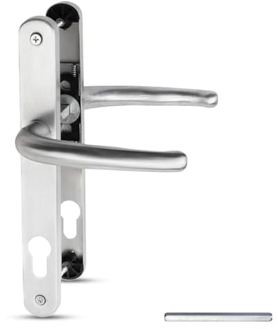 PVD Gold UPVC Deurgrepen Set - RVS 304, 92mm en 122mm Bevestiging
