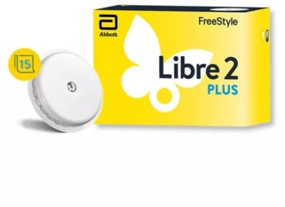 Freestyle Libre 2 PLUS Sensor – Glucosemeter Zonder Prikken – 15 Dagen – 1 Sensor