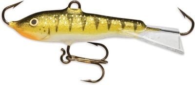 Vissen aas - Kunstaas jig - Vissen onder ijs - Minnow profiel - 3.8 cm - Glow geel